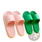Massage Slippers Honeycomb Textured Rubber Slides