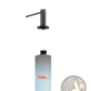 Matte Black Kitchen Soap Dispenser with 17oz Bottle