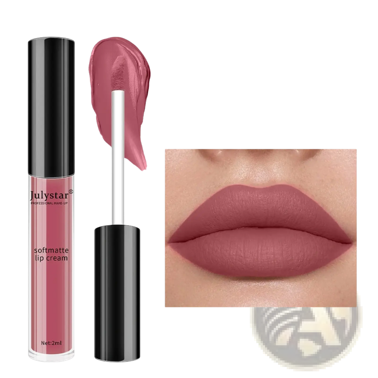 Matte Lip Cream Nonstick Liquid Lipstick 2ml