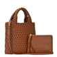 Melody 2 in 1 Wristlet Pouch Woven Crossbody