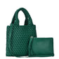 Melody 2 in 1 Wristlet Pouch Woven Crossbody