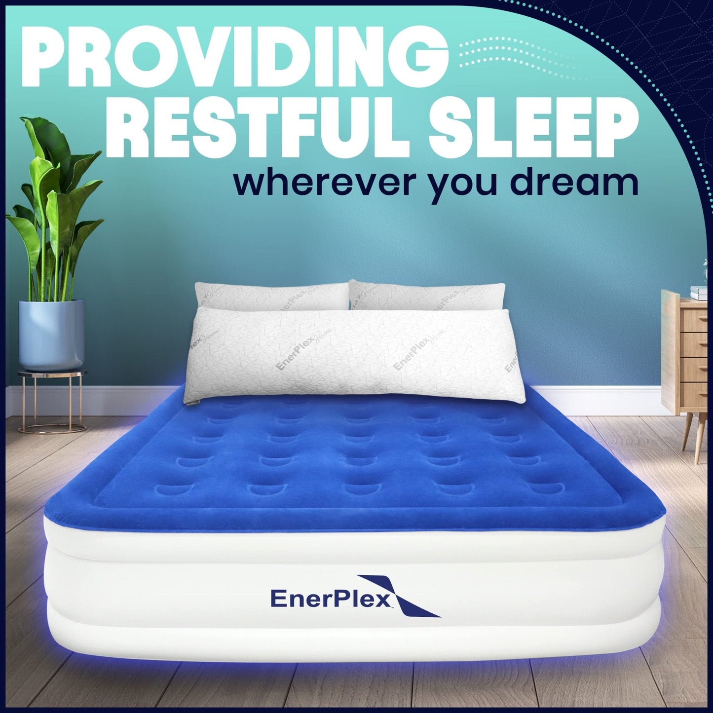 Memory Foam Pillows - King Size 2 Pack