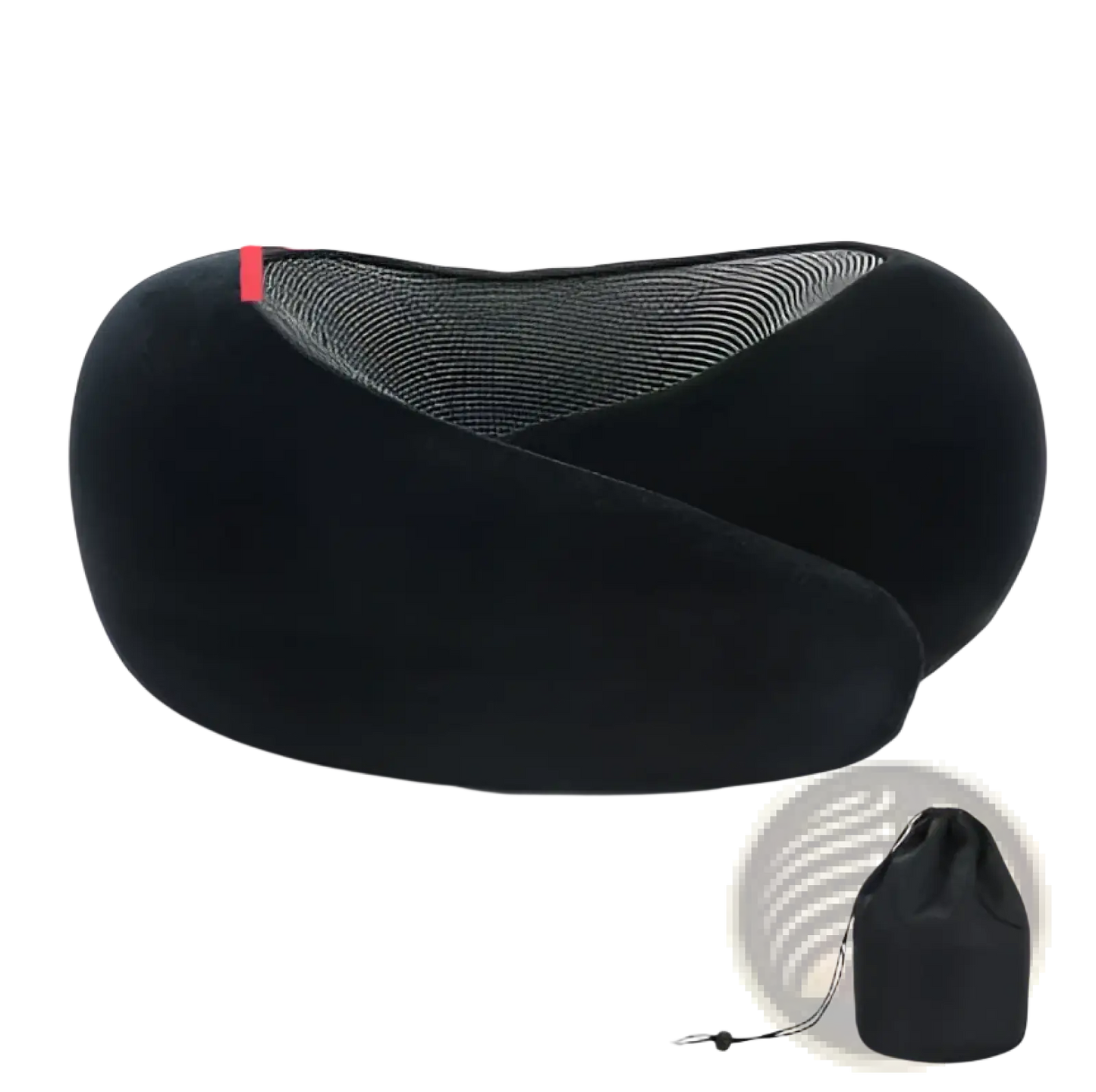 Memory Foam Travel Neck Pillow Adjustable Support