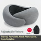 Memory Foam Travel Neck Pillow Adjustable Support