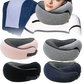 Memory Foam Travel Neck Pillow Adjustable Support