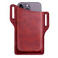 Genuine Leather Men's Belt Loop Phone Holster and Wallet Case