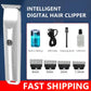 Men Cordless Hair Clippers Professional Beard Trimmer