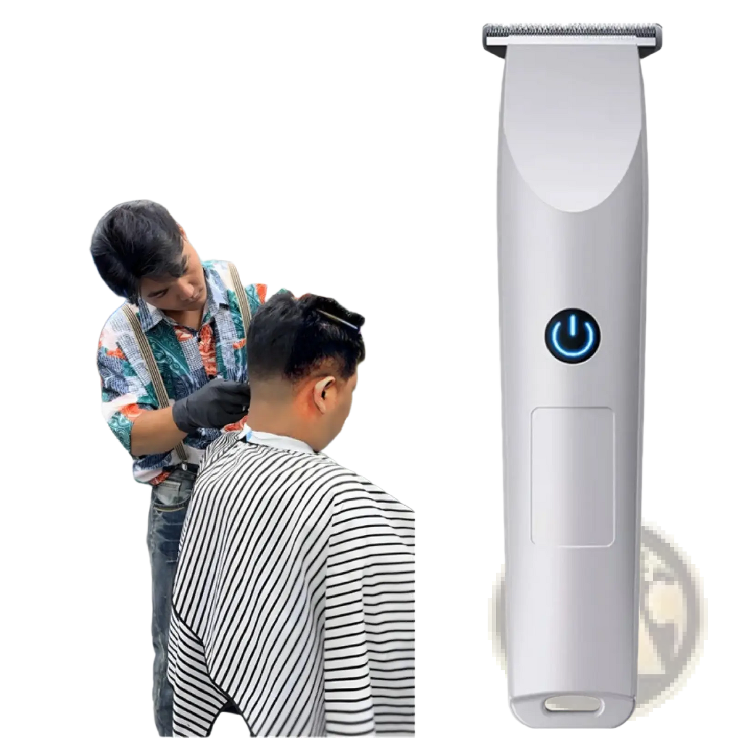 Men Cordless Hair Clippers Professional Beard Trimmer