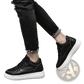 Men Leather Sneakers Platform Running Shoes