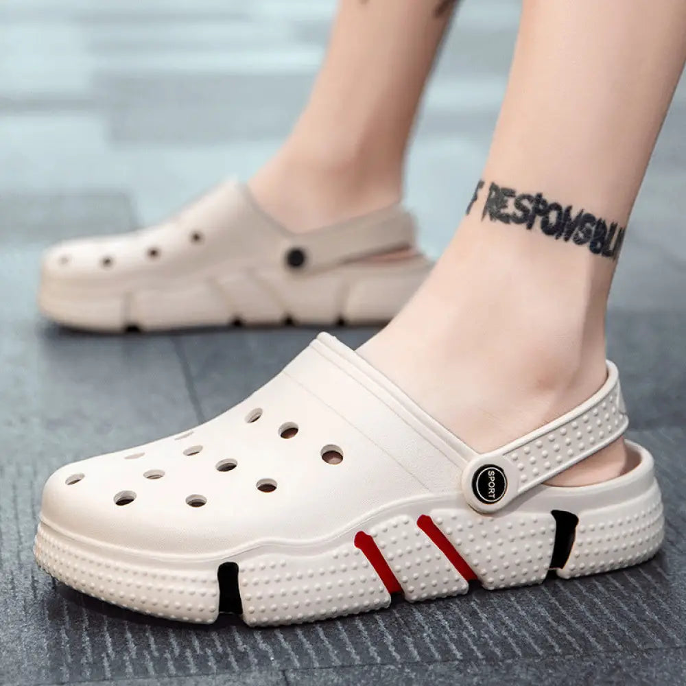 Men Breathable Waterproof Eva Beach Clogs