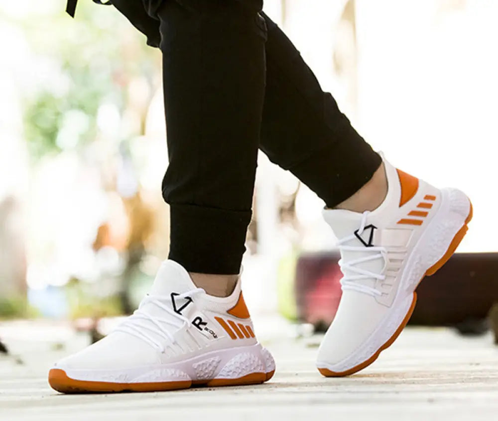 Men's Breathable Mesh Athletic Sports Sneakers