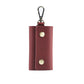 Men's Minimalist Leather Wallet and Key Organizer Case
