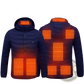 Men's 8-zone Intelligent Lightweight Heated Hooded Jacket