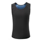 Unisex Metallic Sauna Sweat Vest and Waist Slimmer