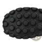 Men's Black Crocodile Embossed Leather Sneakers