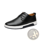 Men's Breathable Leather Sneakers Non-slip Shoes