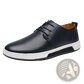 Men's Breathable Leather Sneakers Non-slip Shoes