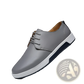Men's Breathable Leather Sneakers Non-slip Shoes
