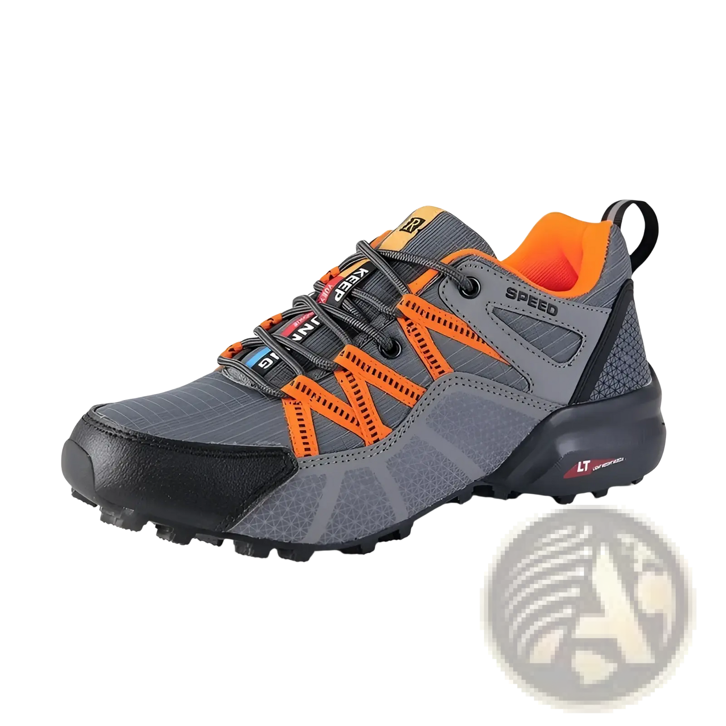 Men's Breathable Mesh Trail Running and Hiking Shoes