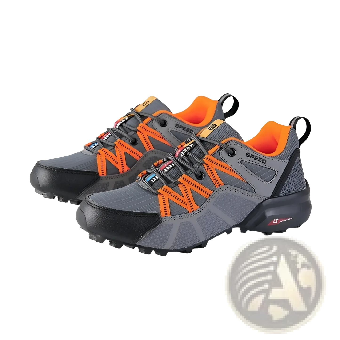 Men's Breathable Mesh Trail Running and Hiking Shoes