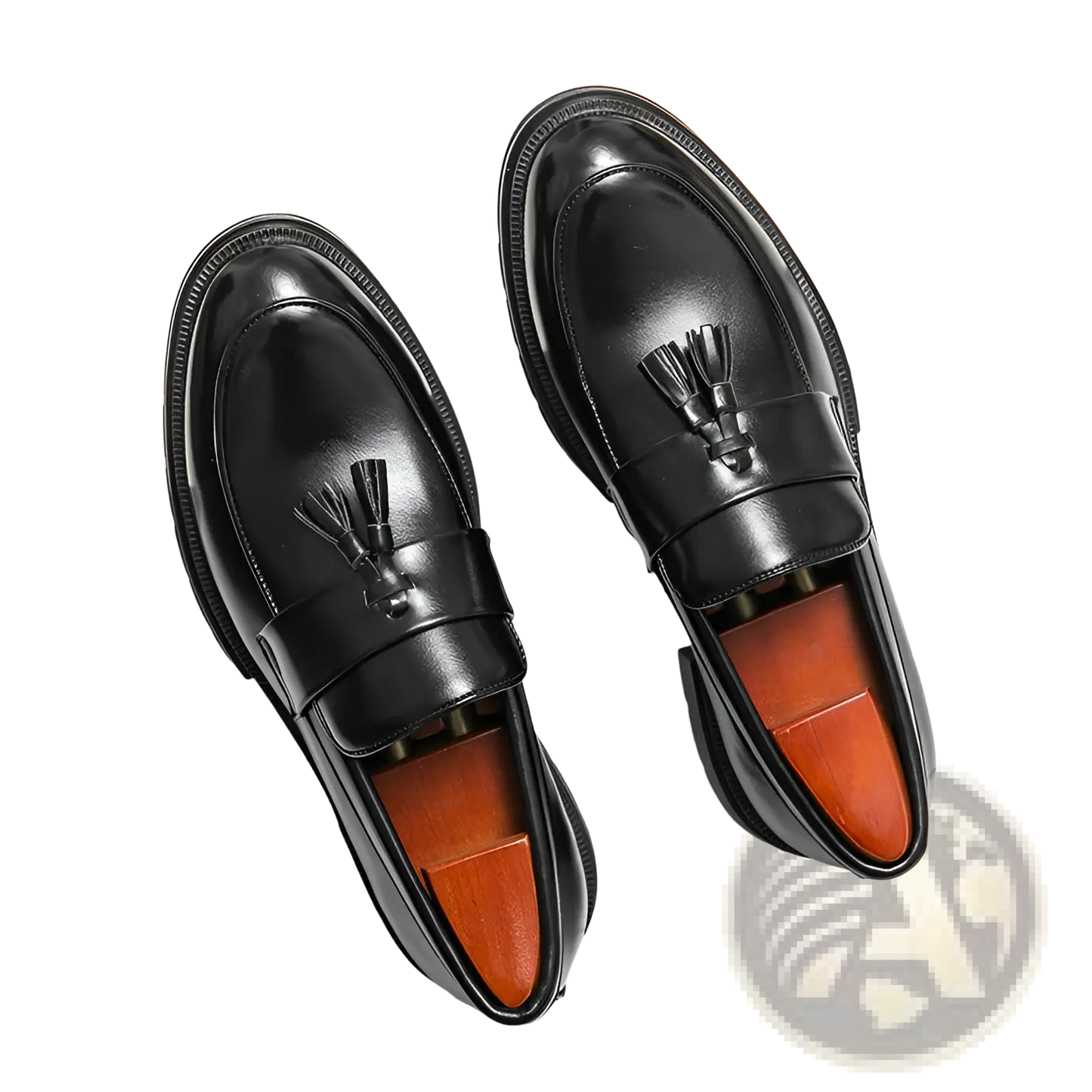 Men's Breathable Tassel Leather Brogue Loafers