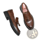 Men's Breathable Tassel Leather Brogue Loafers