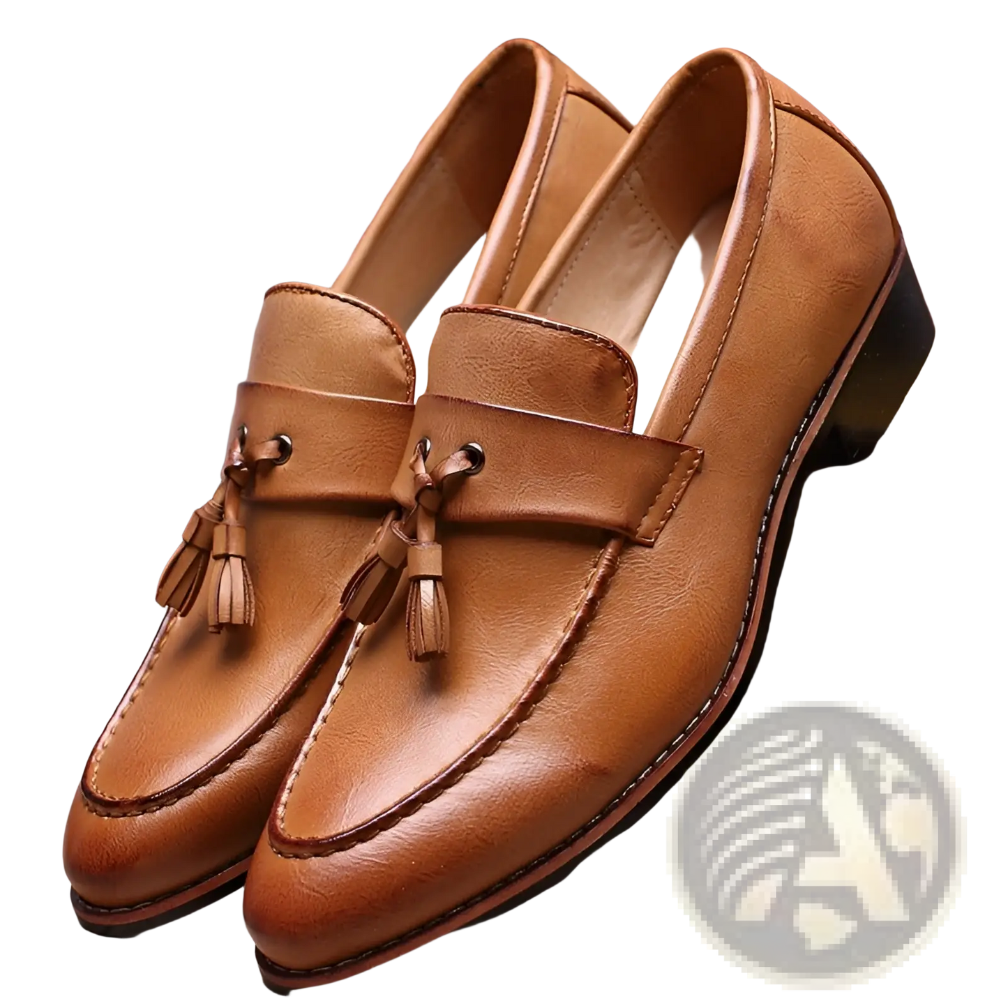 Men's British Retro Tassel Leather Loafers