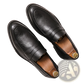 Men's British Style Microfiber Suede and Leather Loafers