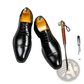 Men's British Style Pointed Toe Faux Leather Business Shoes