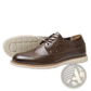 Men's Brogue Casual Leather Sneakers Lightweight