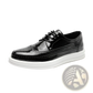 Men's Brogue Oxford Shoes Leather Business Casual Chunky Sole