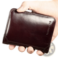 Men's Brown Leather Wallet with Card Slots