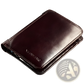 Men's Brown Leather Wallet with Card Slots