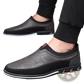 Men's Business Casual Leather Slip-on Loafers