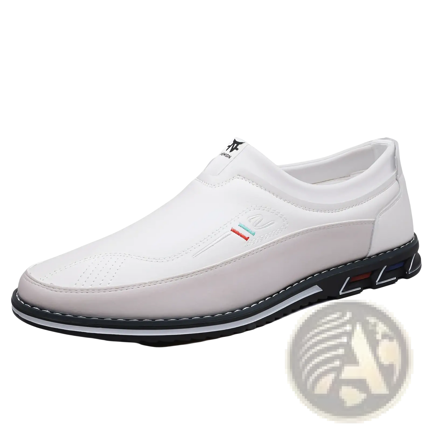Men's Business Casual Leather Slip-on Loafers