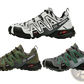 Men's Camouflage Waterproof Trail Running and Hiking Shoes
