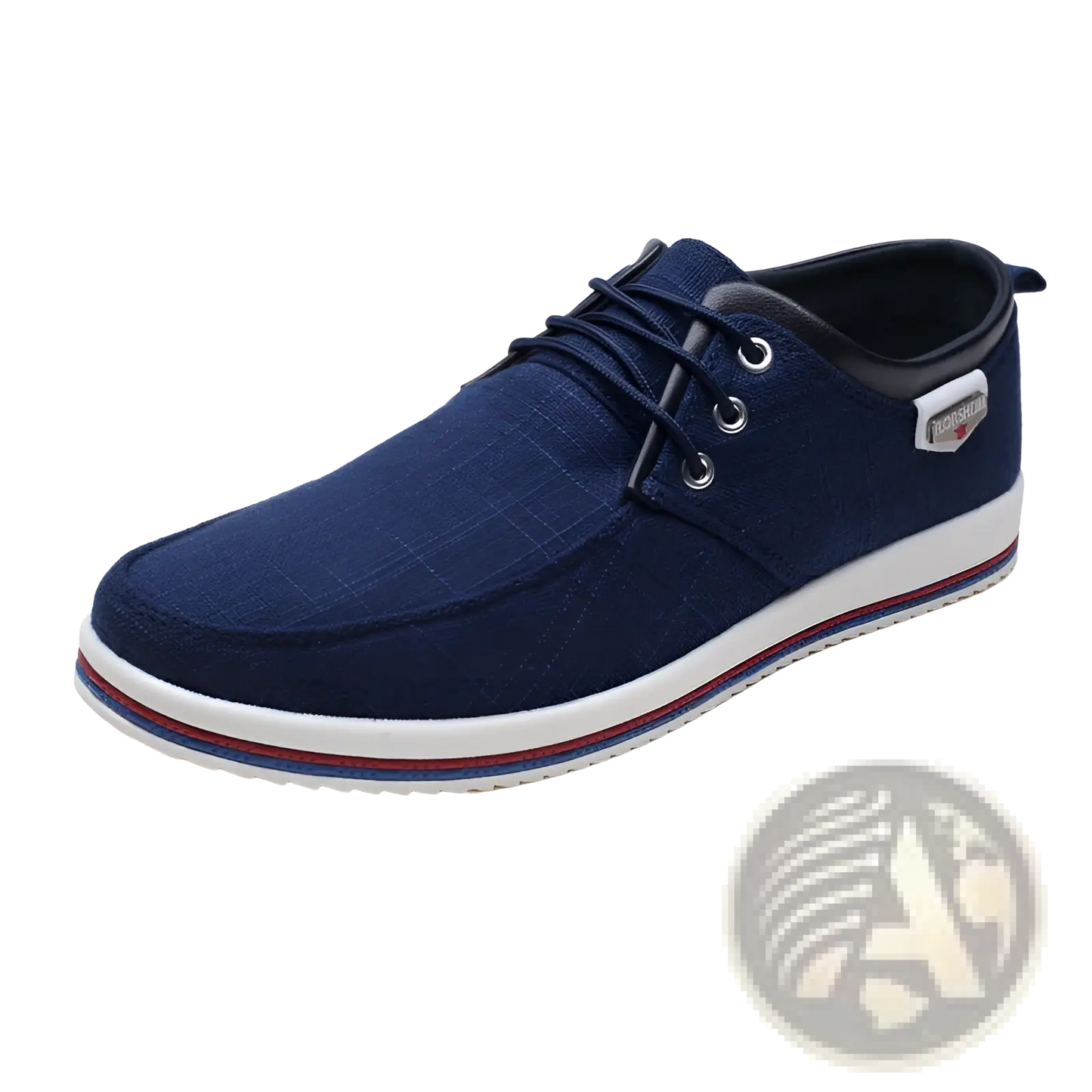 Men's Canvas Sneakers Casual Plus Size Lace Up Shoes