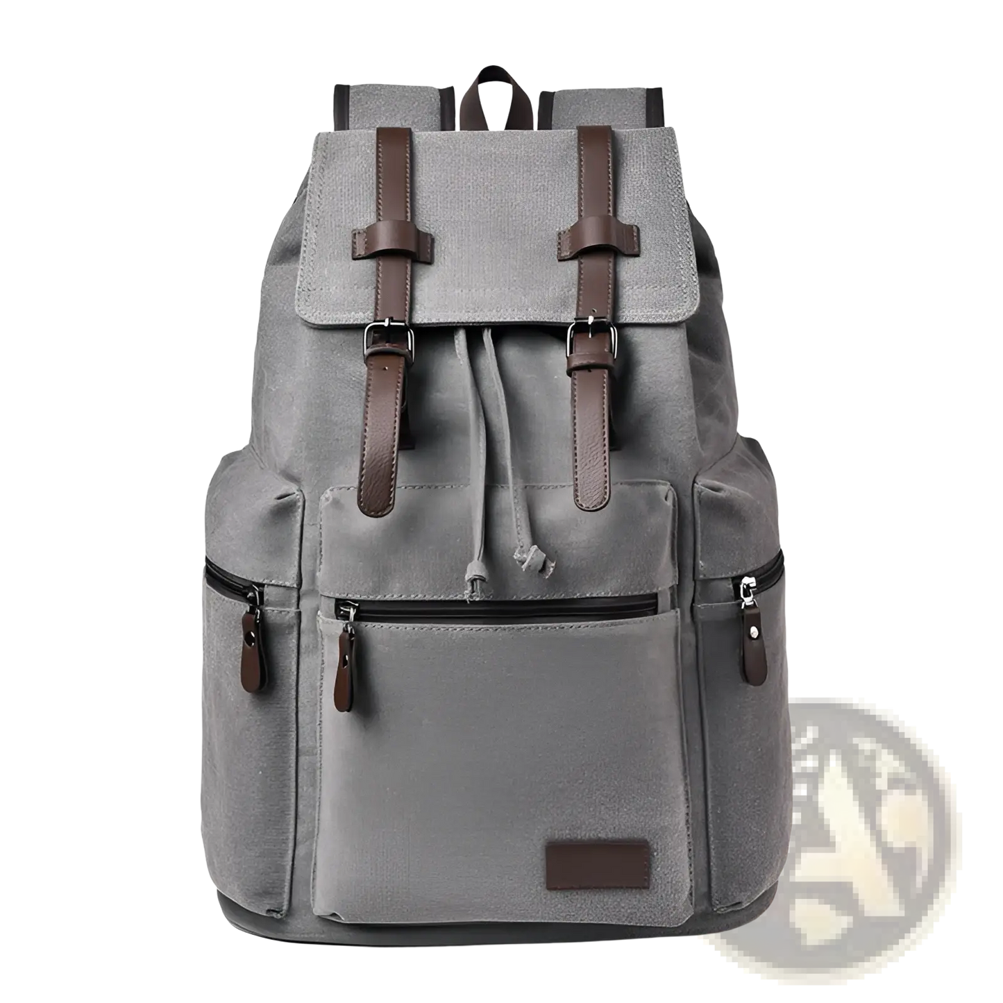Men's Canvas Travel Backpack Large 20-35l Capacity