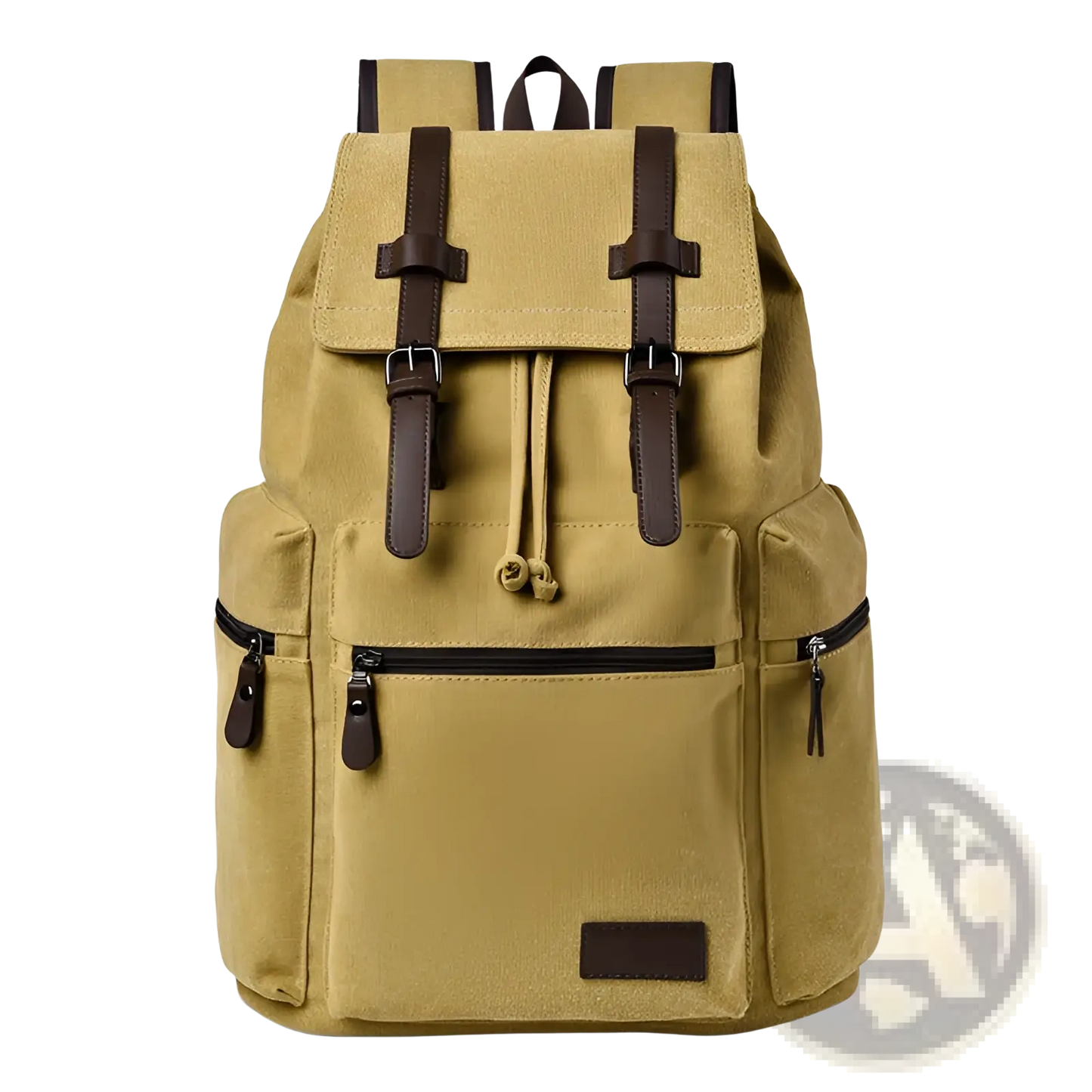 Men's Canvas Travel Backpack Large 20-35l Capacity