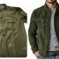 Men's Casual Faux Suede Slim Fit Motorcycle Jacket