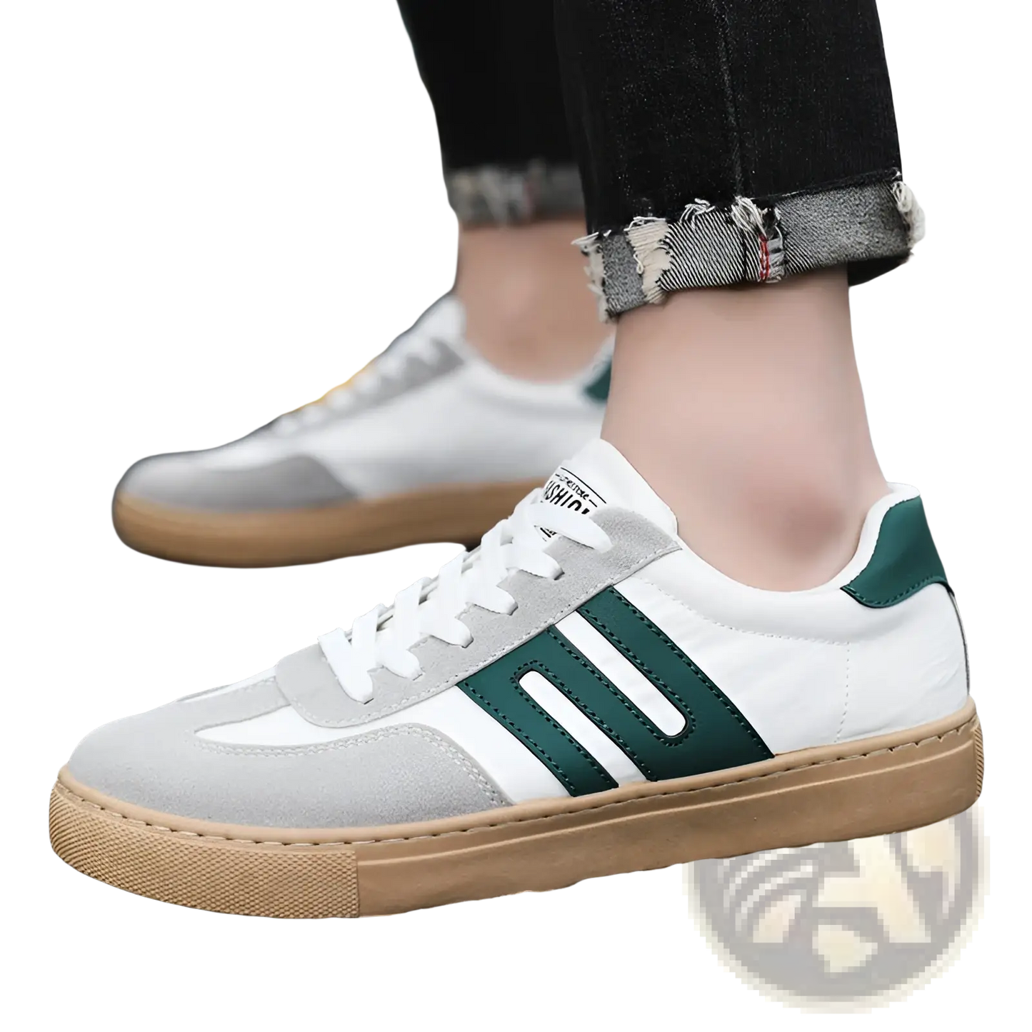 Men's Casual Suede Low Top Fashion Board Shoes