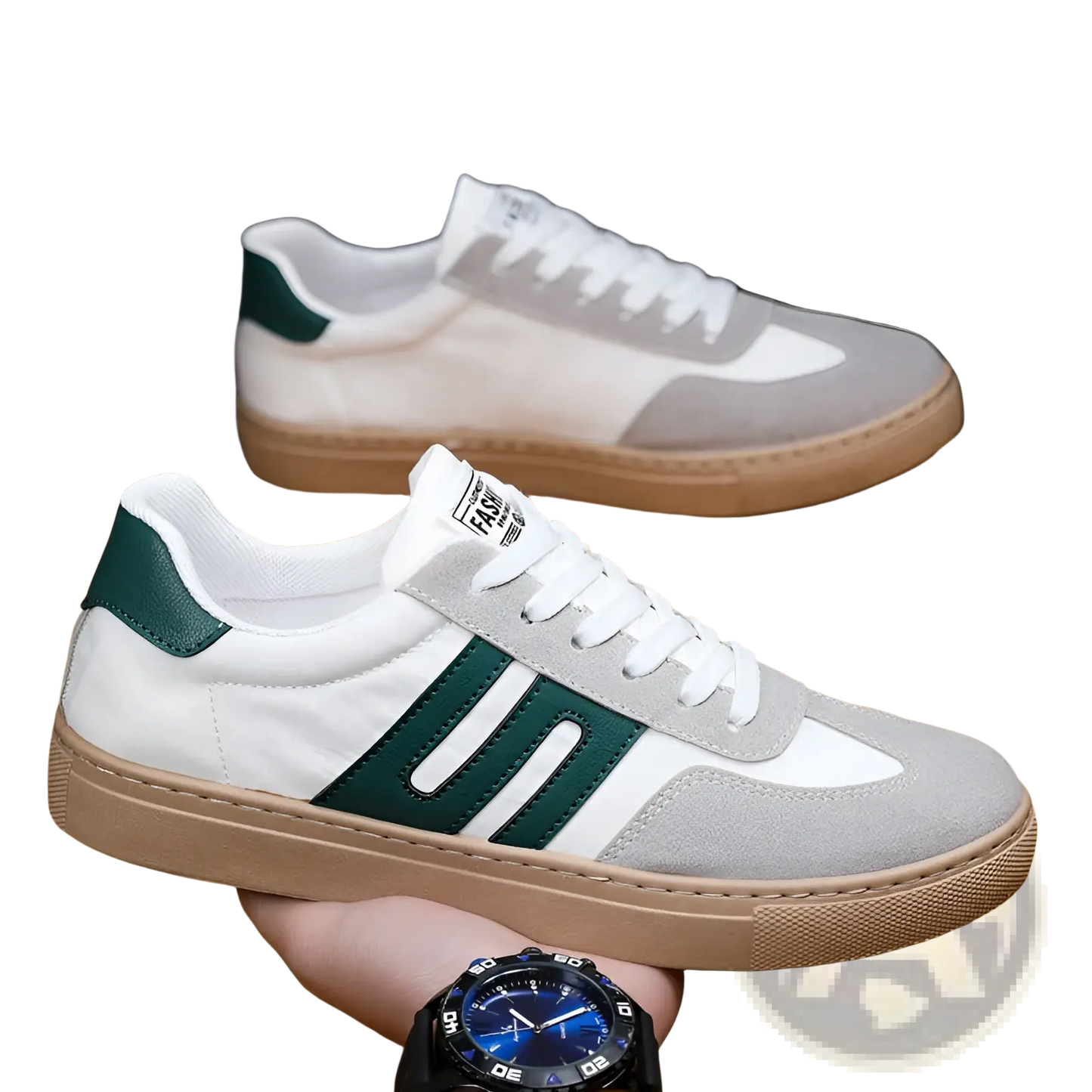 Men's Casual Suede Low Top Fashion Board Shoes