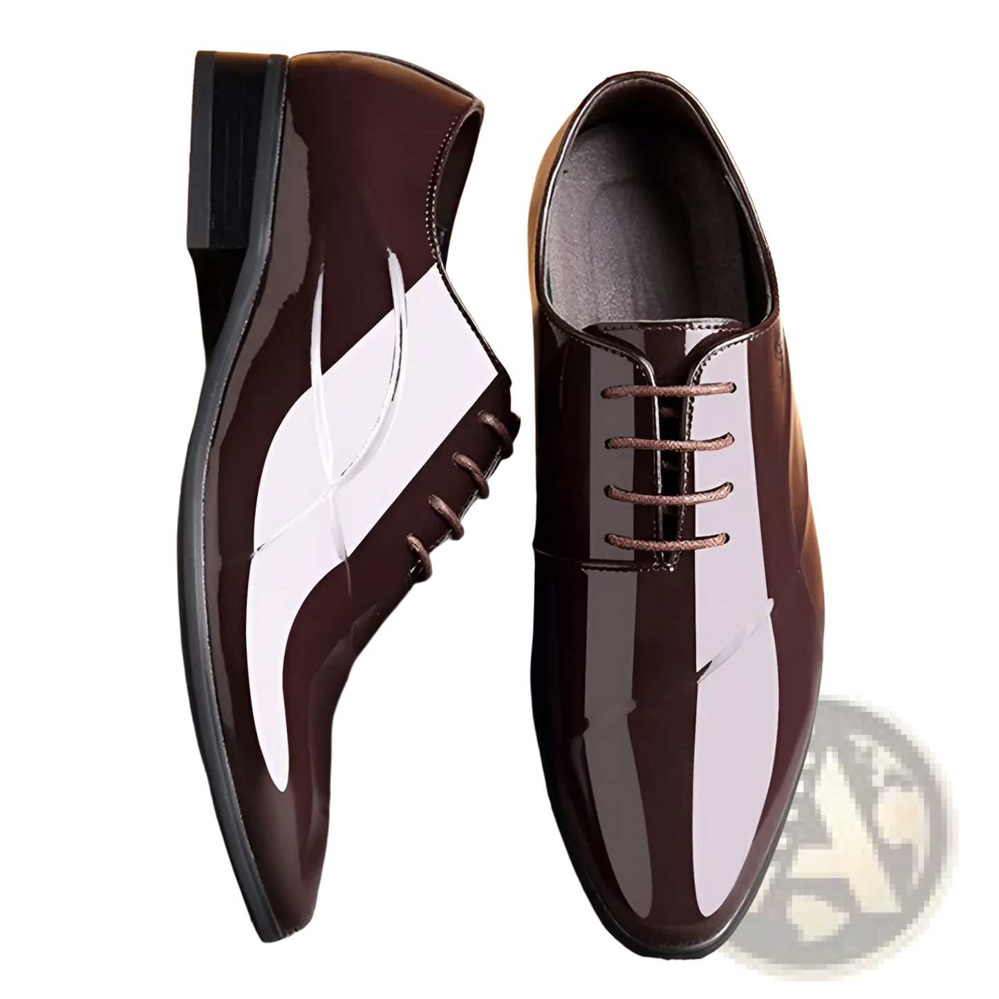 Men's Classic Pointed Toe Leather Business Shoes