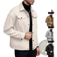 Men's Classic Slim Fit Wool Blend Lapel Jacket