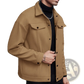 Men's Classic Slim Fit Wool Blend Lapel Jacket