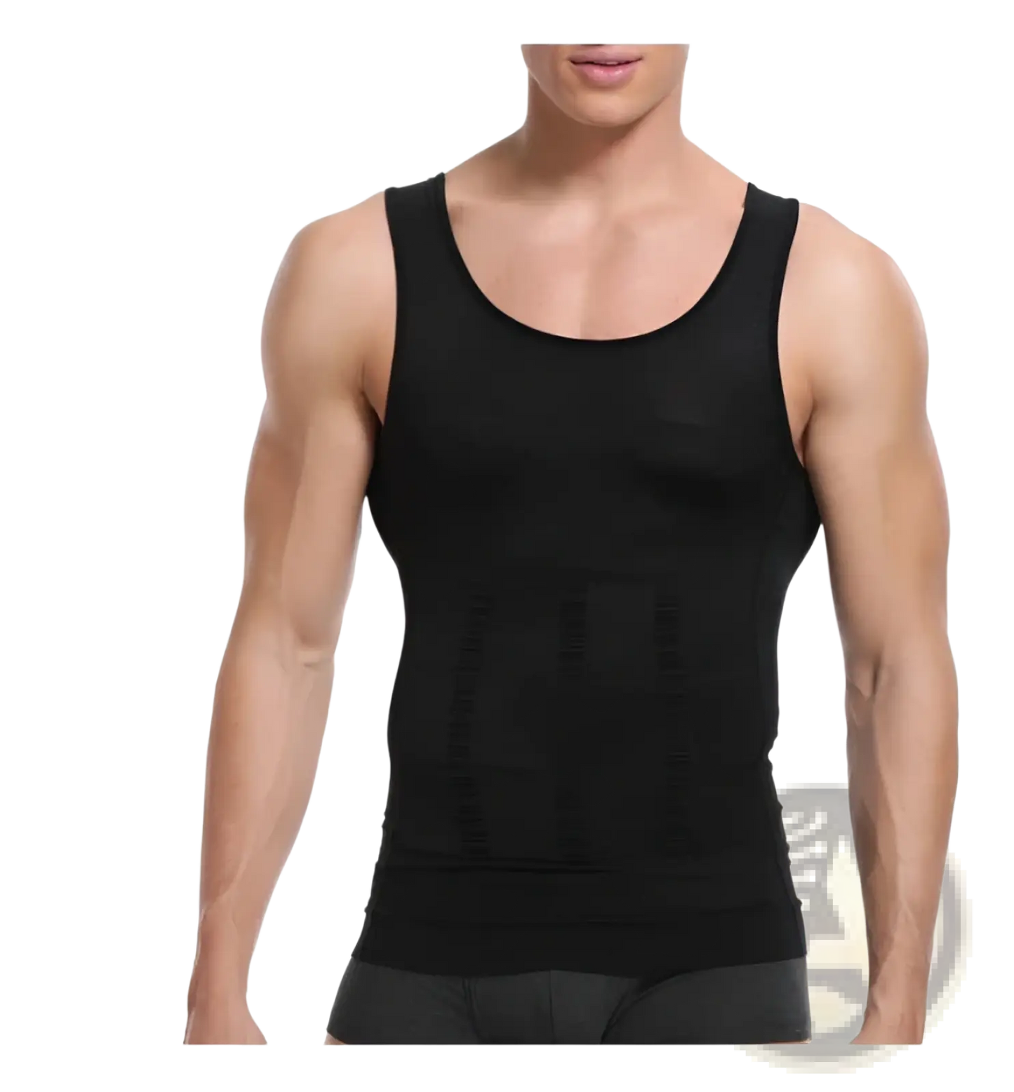 Men's Compression Tummy Shaper Mesh Slimming Vest