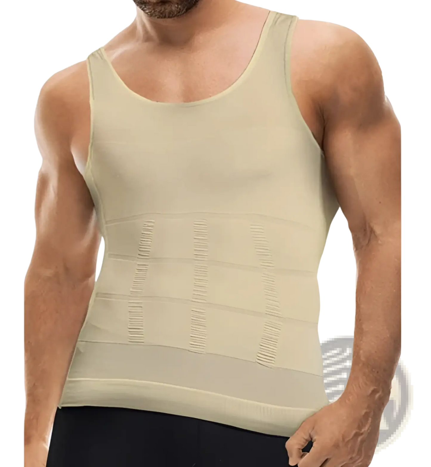Men's Compression Tummy Shaper Mesh Slimming Vest