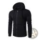 Men's Cotton Blend Zip Up Pocket Hoodie