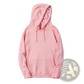 Men's Cotton Blend Zip Up Pocket Hoodie