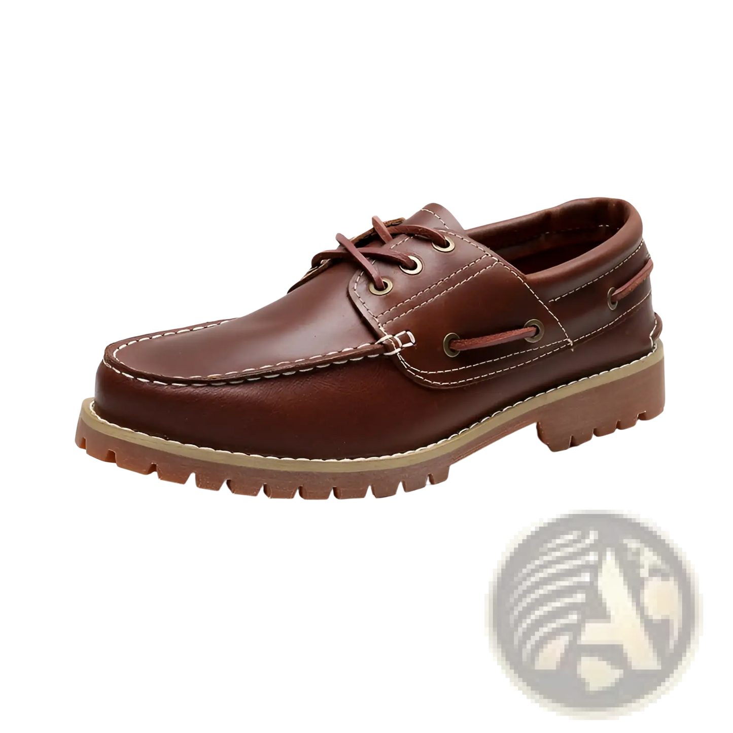Men's Cowhide Leather Boat Shoes Casual Pumps
